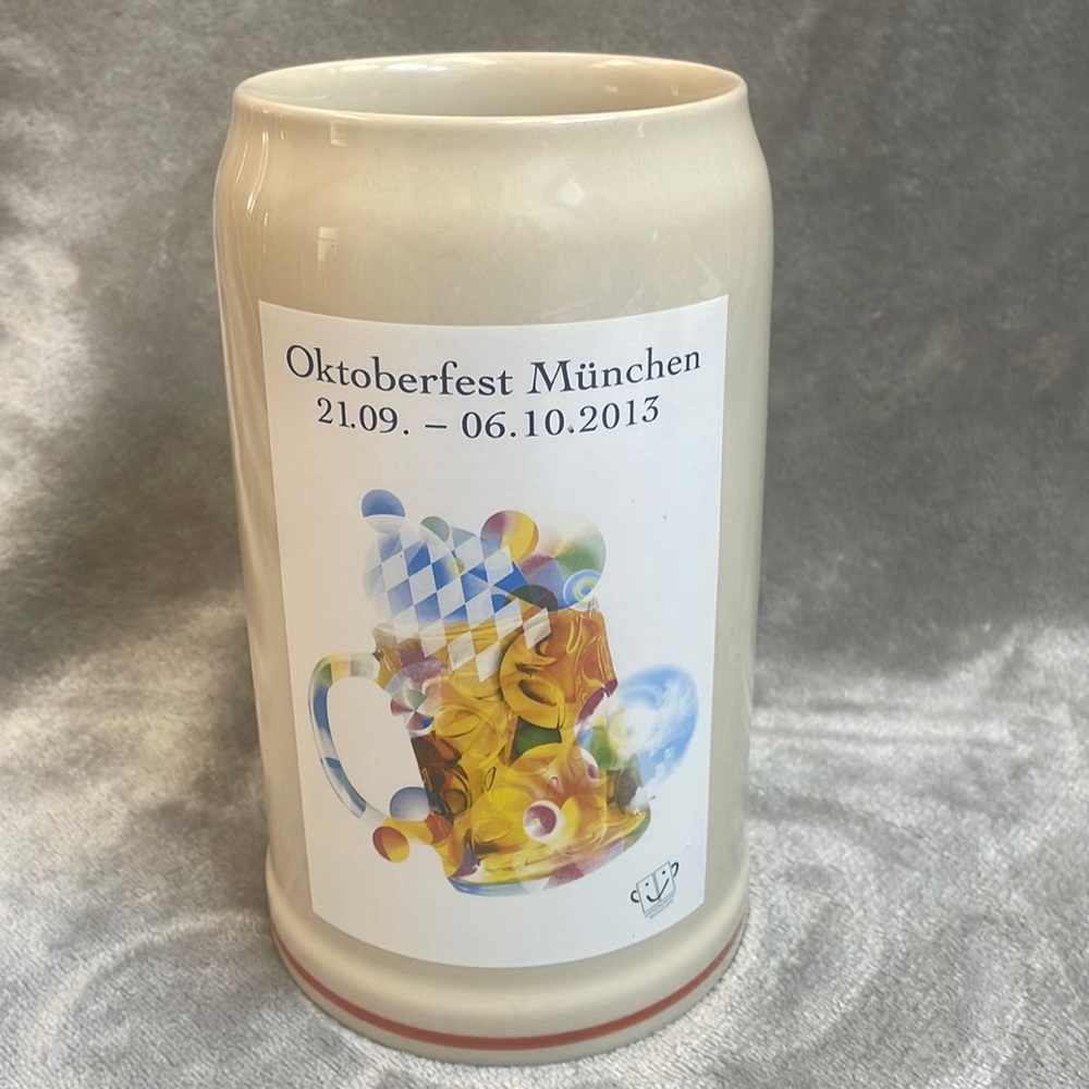 Rastal Germany Official 2013 Oktoberfest Munich Beer Stein Mug 1L Artist…